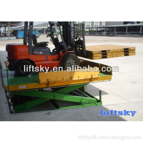 Single lifting platform